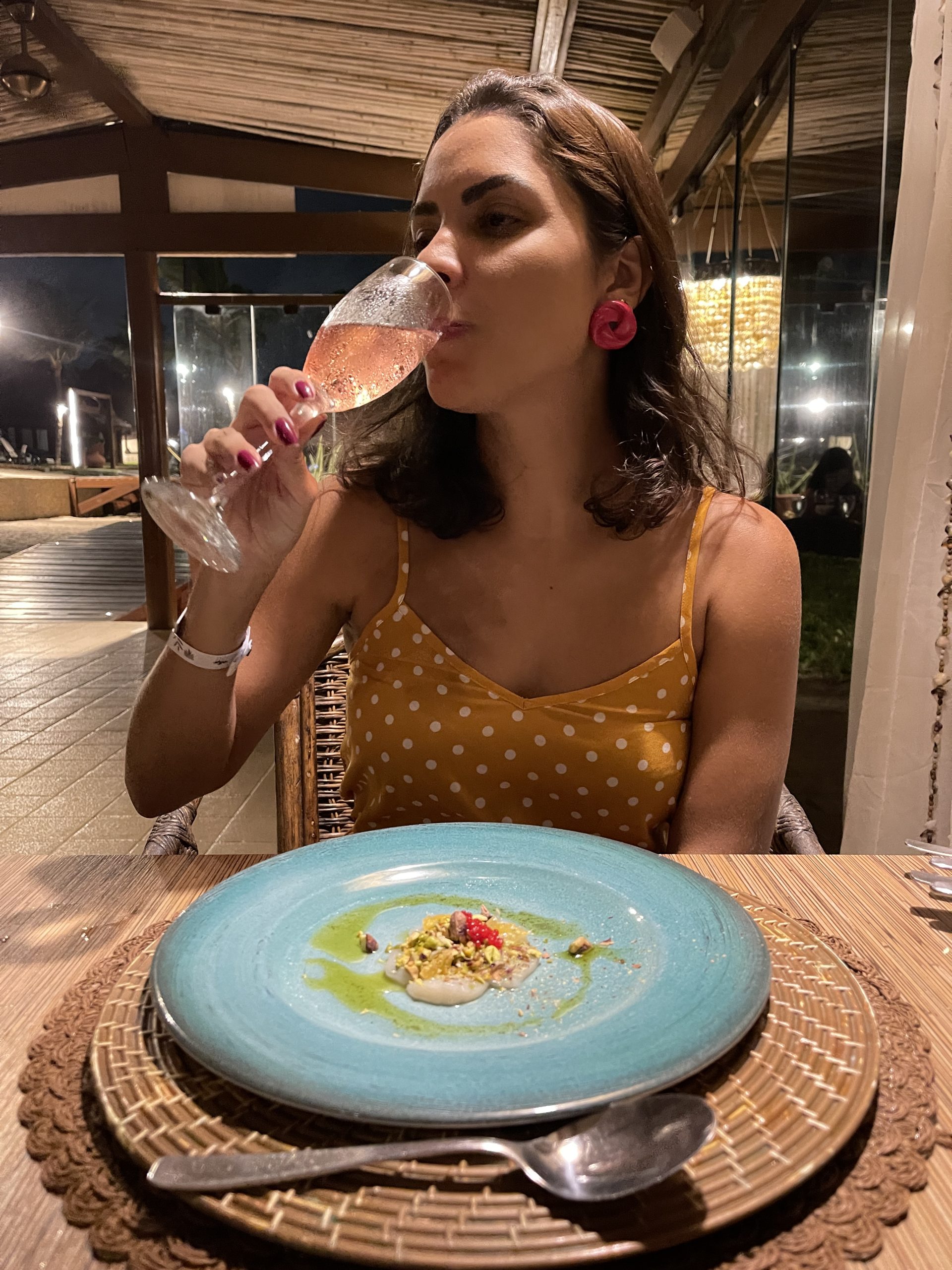 Comida do summerville resort, lagosta