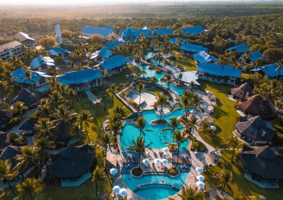 Piscinas do Summerville resort em porto de galinhas