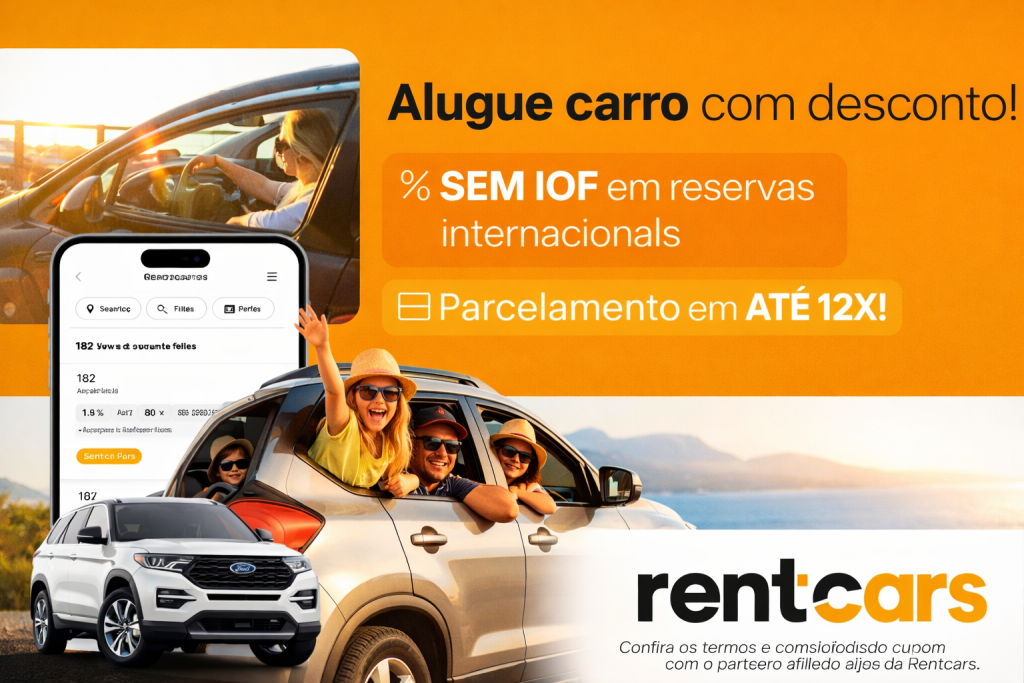 Aluguel carro com desconto rentcars