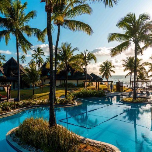 Piscinas do Summerville resort em porto de galinhas