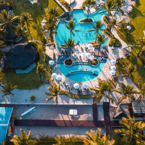 Piscinas do Summerville resort em porto de galinhas